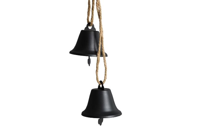 Bells Black Metal Tabletop Accessory
