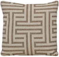 Doric Beige 20" Accent Pillow