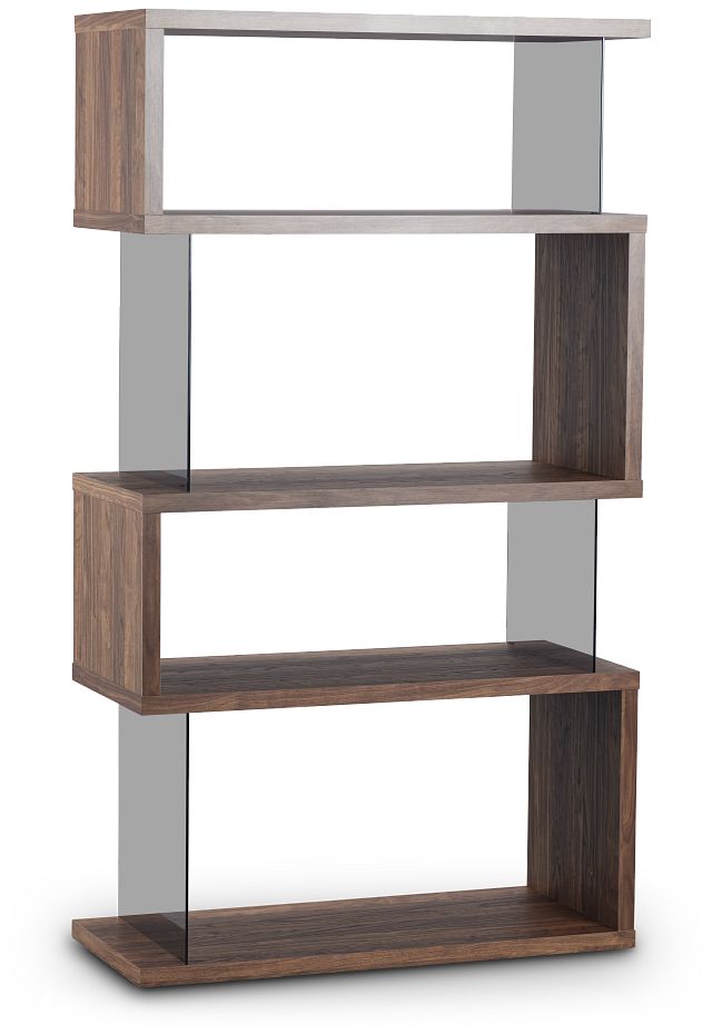 Carter Mid Tone Open Bookcase