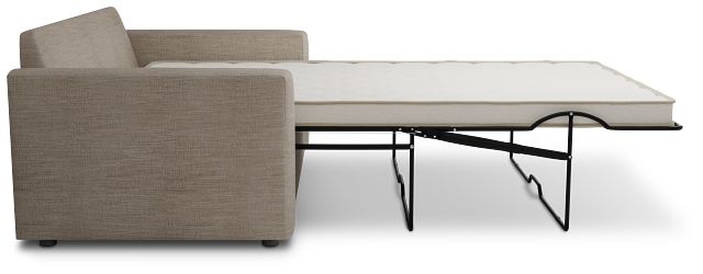 Siesta Victory Taupe Fabric Innerspring Sleeper
