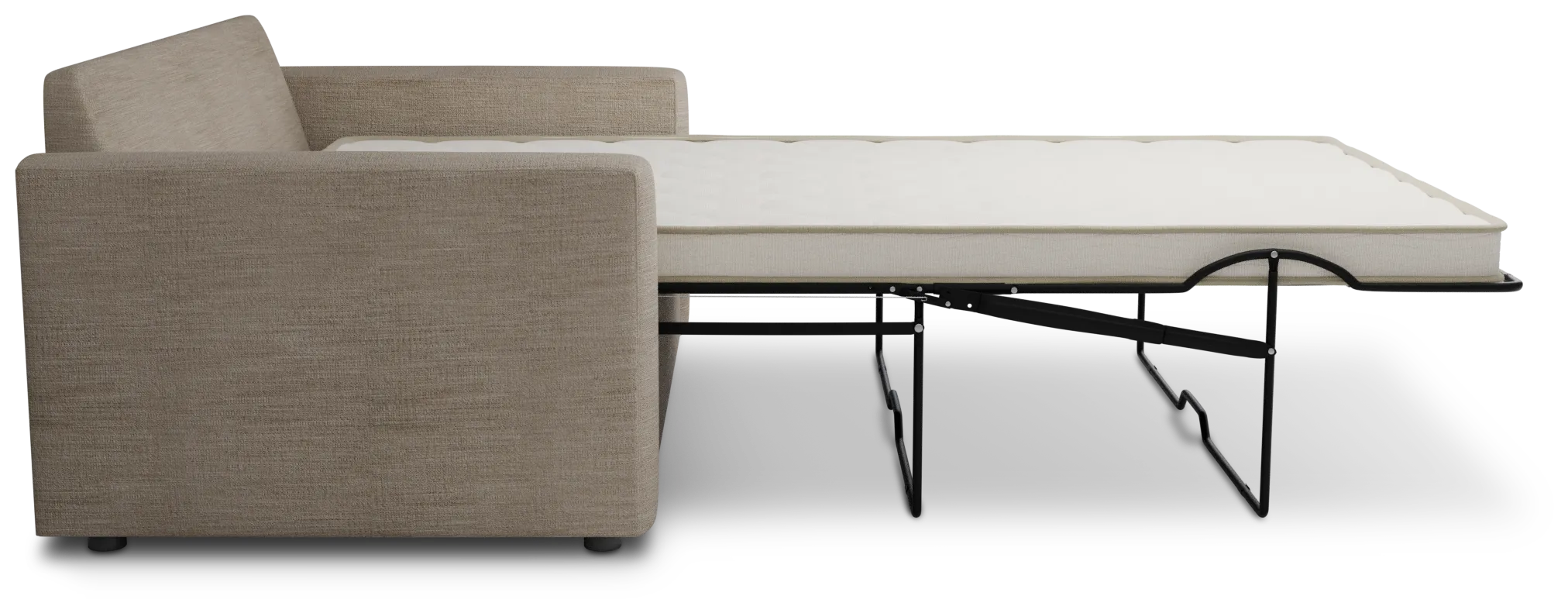 Siesta Victory Taupe Fabric Innerspring Sleeper