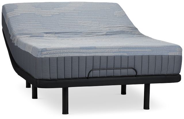 Kevin Charles By Sealy Hybrid Plush Plus Adjustable Mattress Set