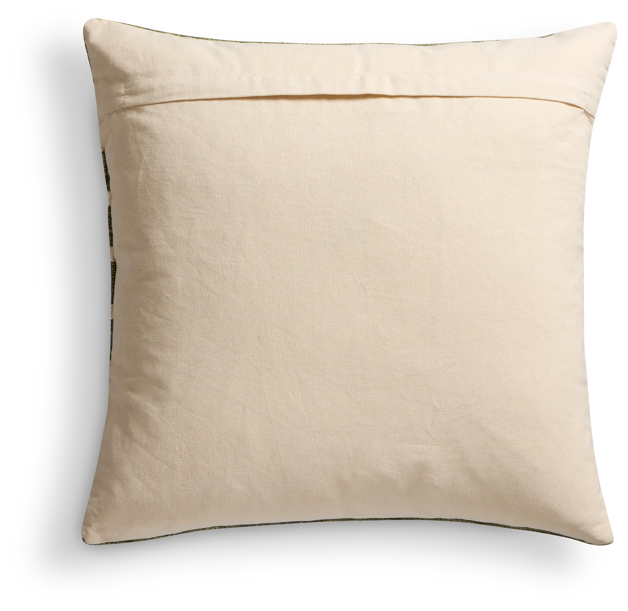 Fielda Green 22" Square Accent Pillow