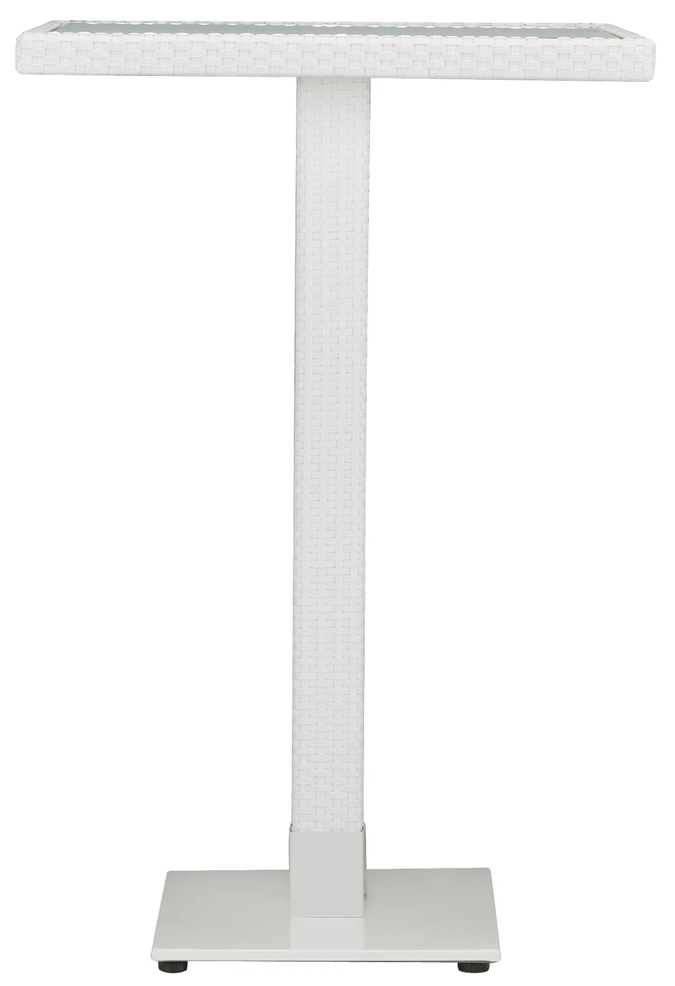 Lisbon White Square Pub Table