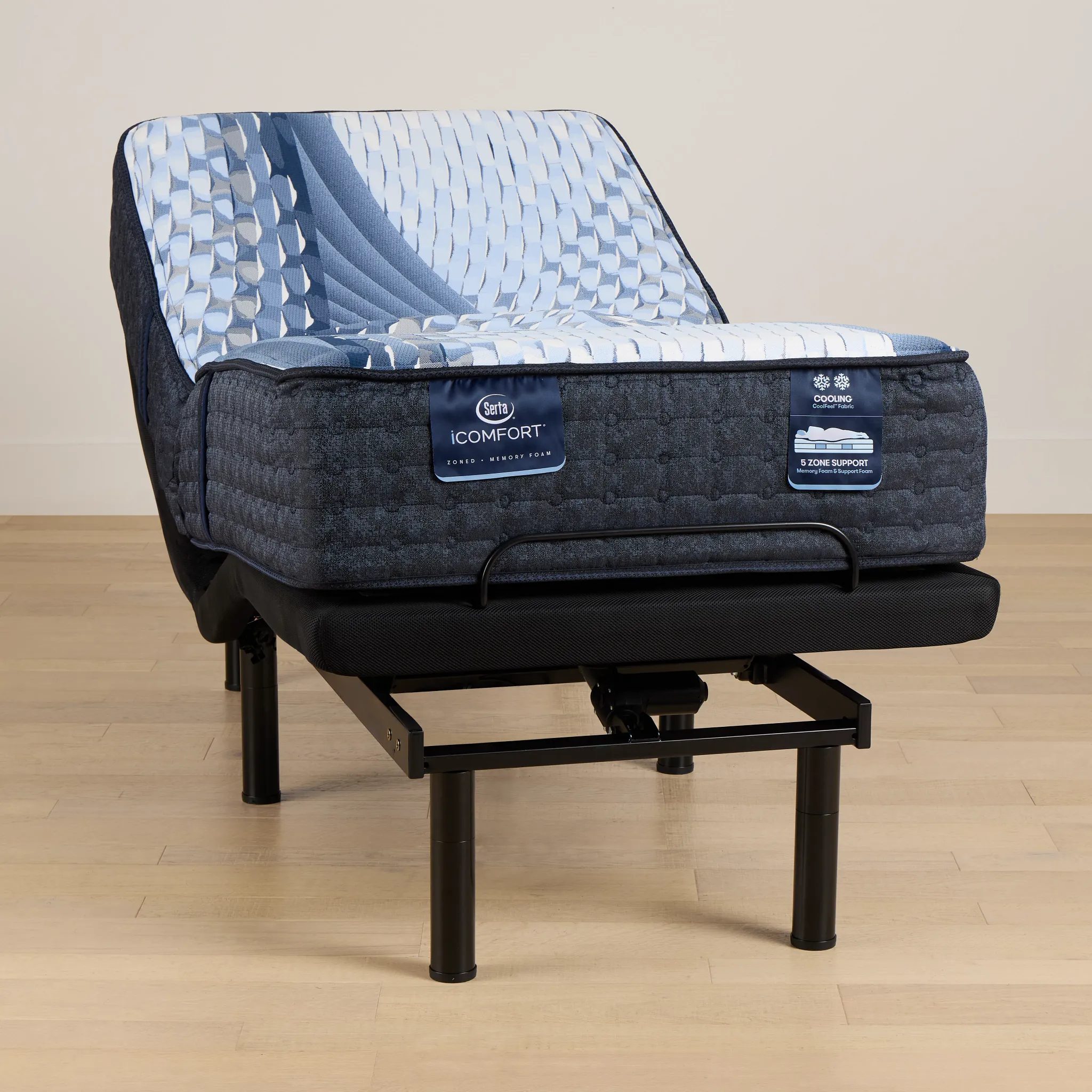 Serta Icomfort Elana Firm Elite Adjustable Mattress Set