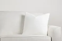 Reign White 20" Accent Pillow