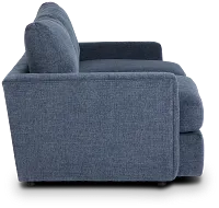 Noah Blue Fabric Loveseat