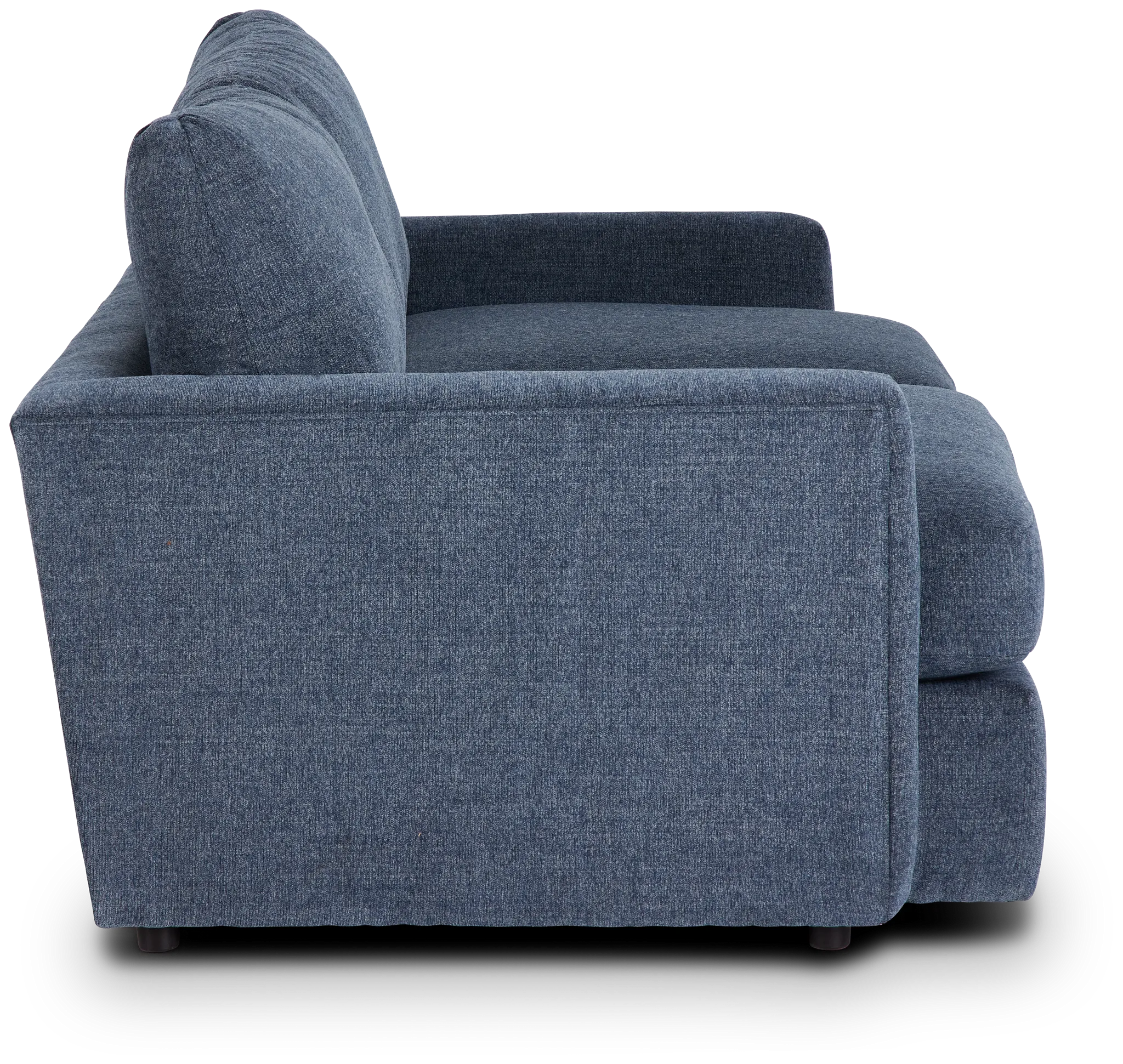 Noah Blue Fabric Loveseat