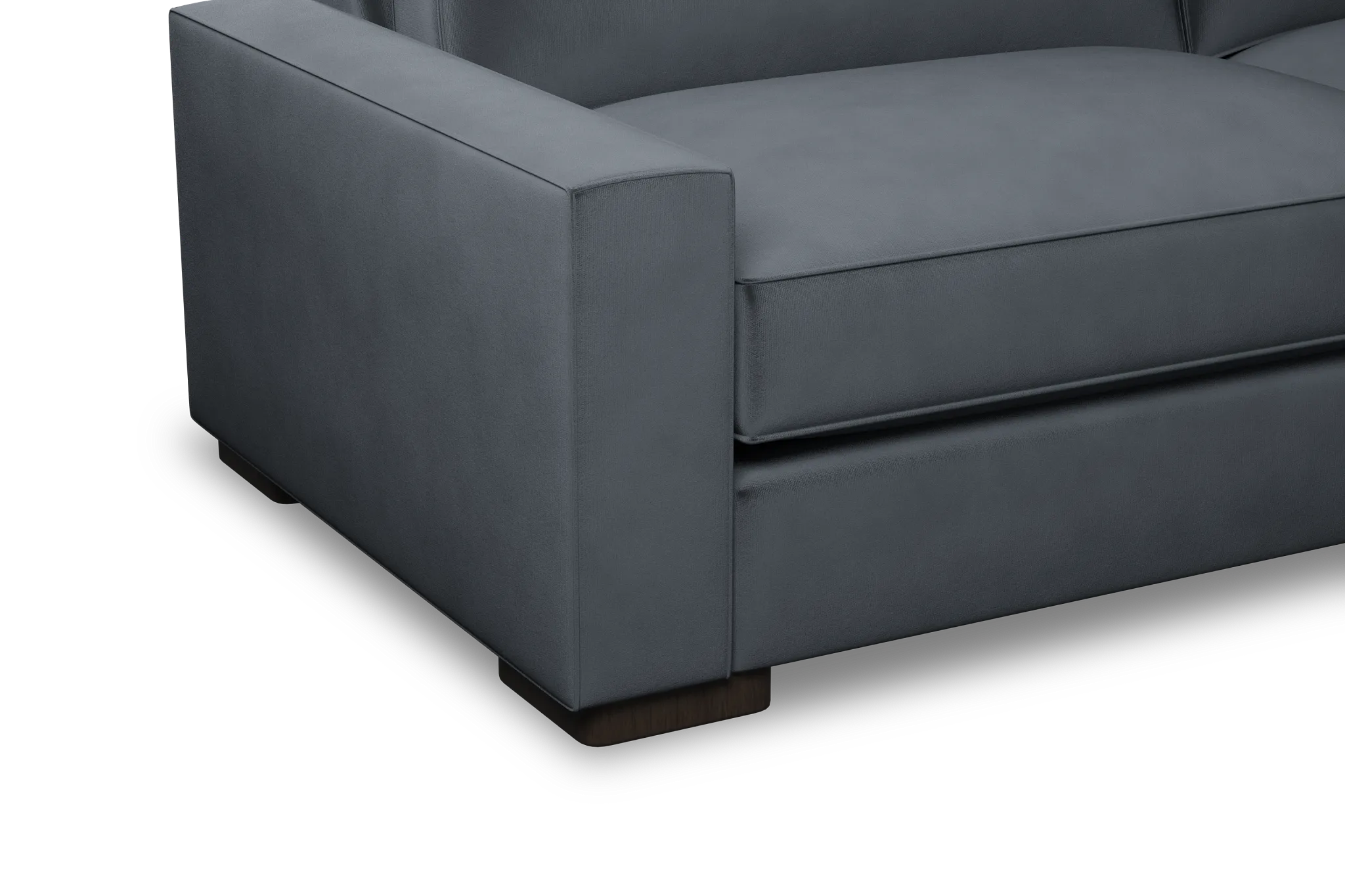 Edgewater Joya Gray 96" Sofa W/ 2 Cushions