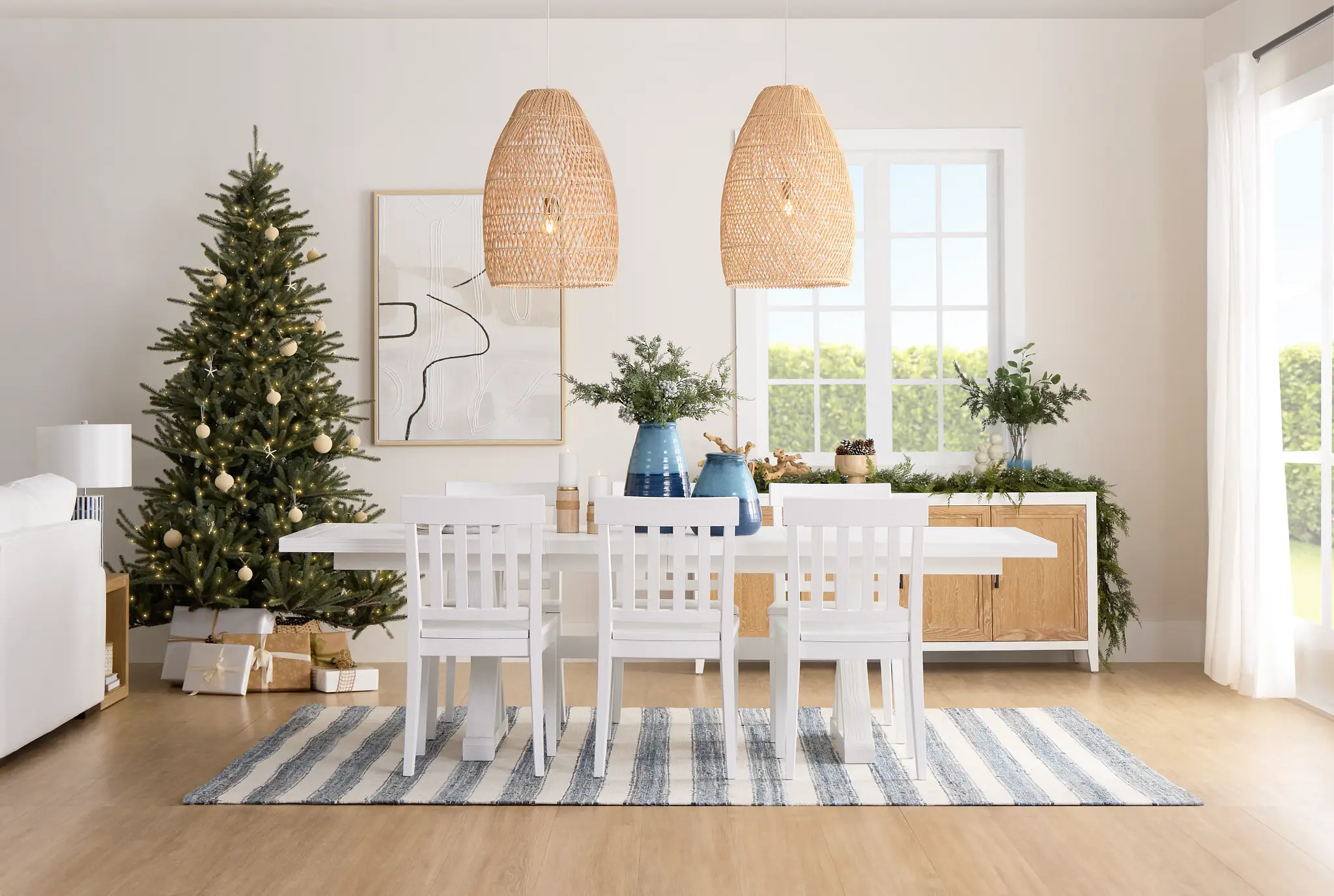 Dining & Kitchen Updates: Nantucket Light Tone Dining Set Dining & Kitchen Updates: Nantucket Light Tone Dining Set