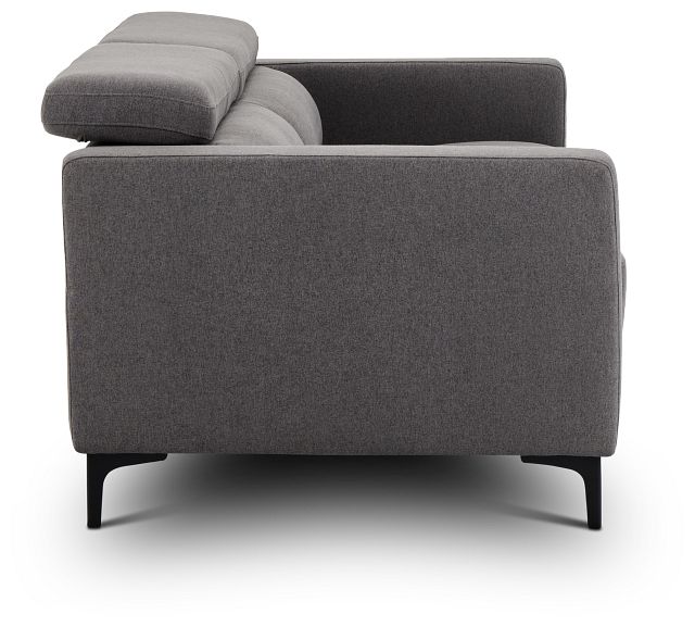 Trenton Dark Gray Fabric Sofa (3)