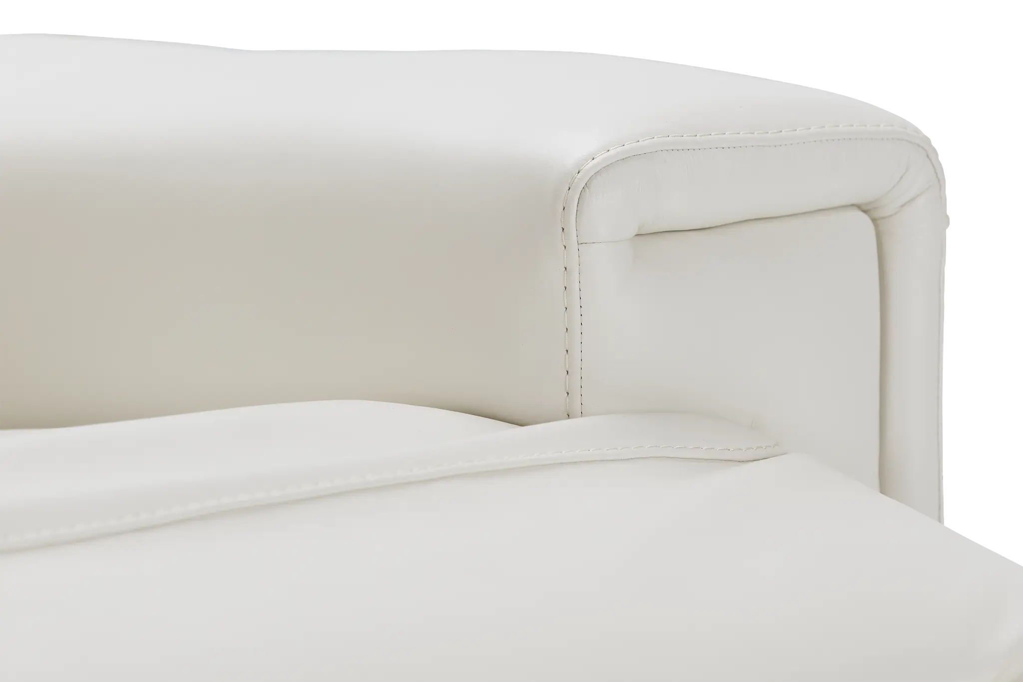 Porto White Lthr/vinyl Power Recliner With Power Headrest Porto White Lthr/vinyl Power Recliner With Power Headrest
