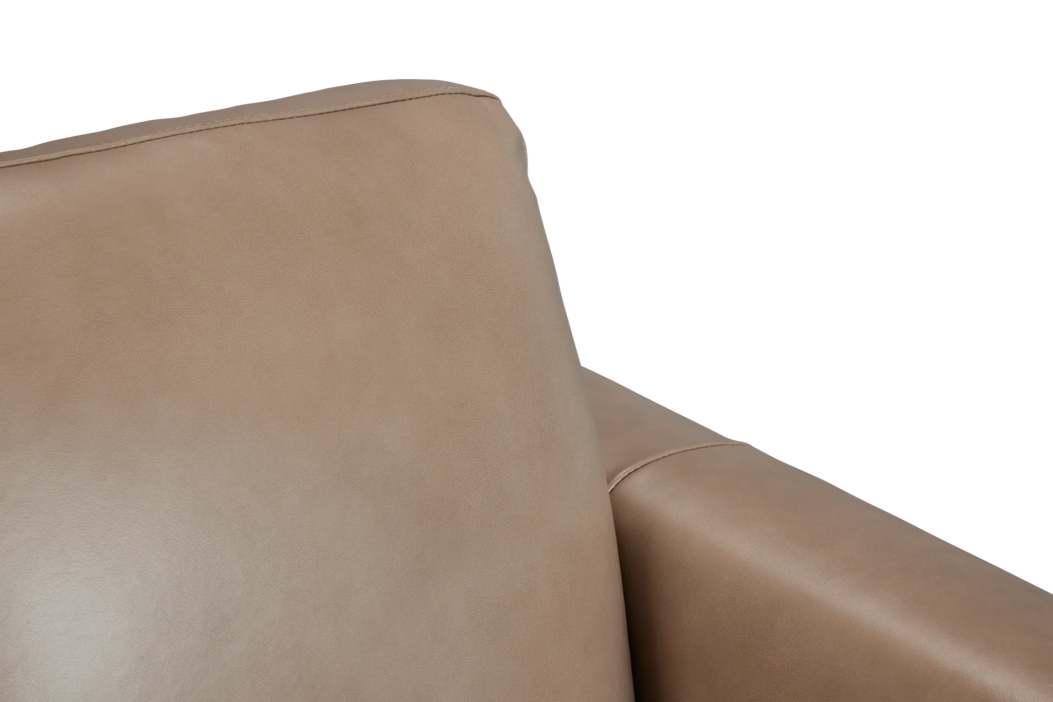 Lane Taupe Lthr/vinyl Loveseat