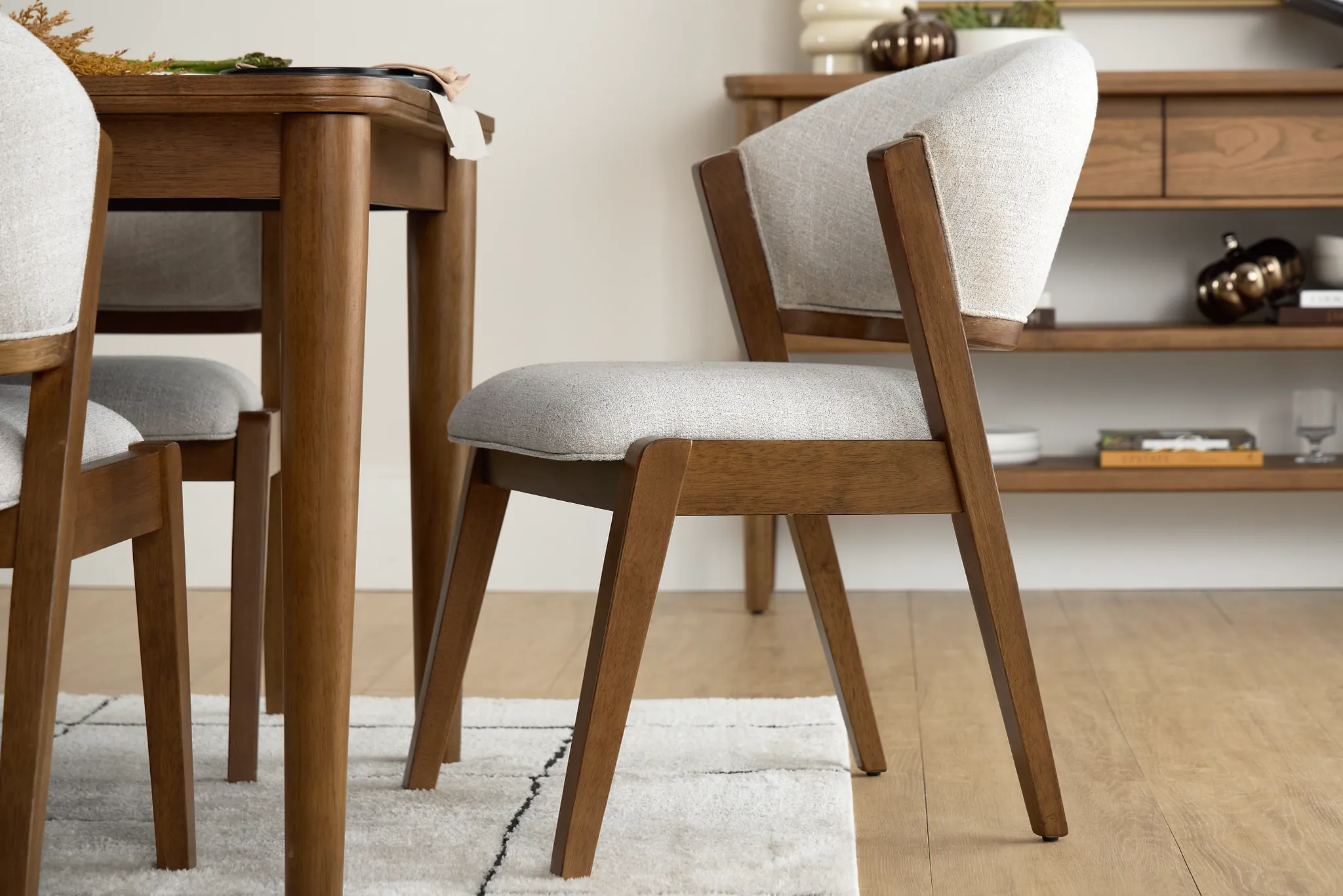 Rockford Light Tone Upholstered Side Chair