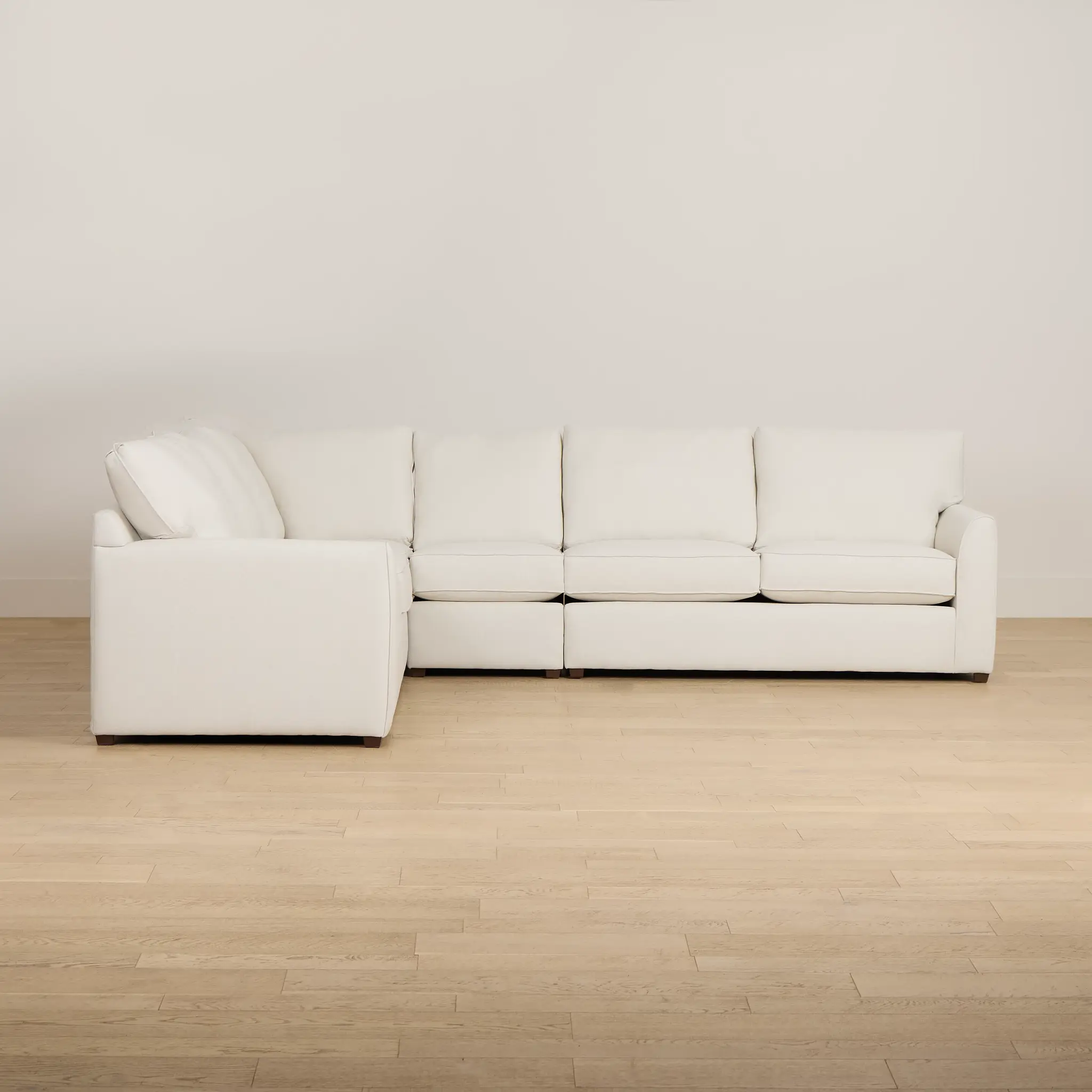 Tate Light Beige Fabric Medium Two-arm Sectional Tate Light Beige Fabric Medium Two-arm Sectional