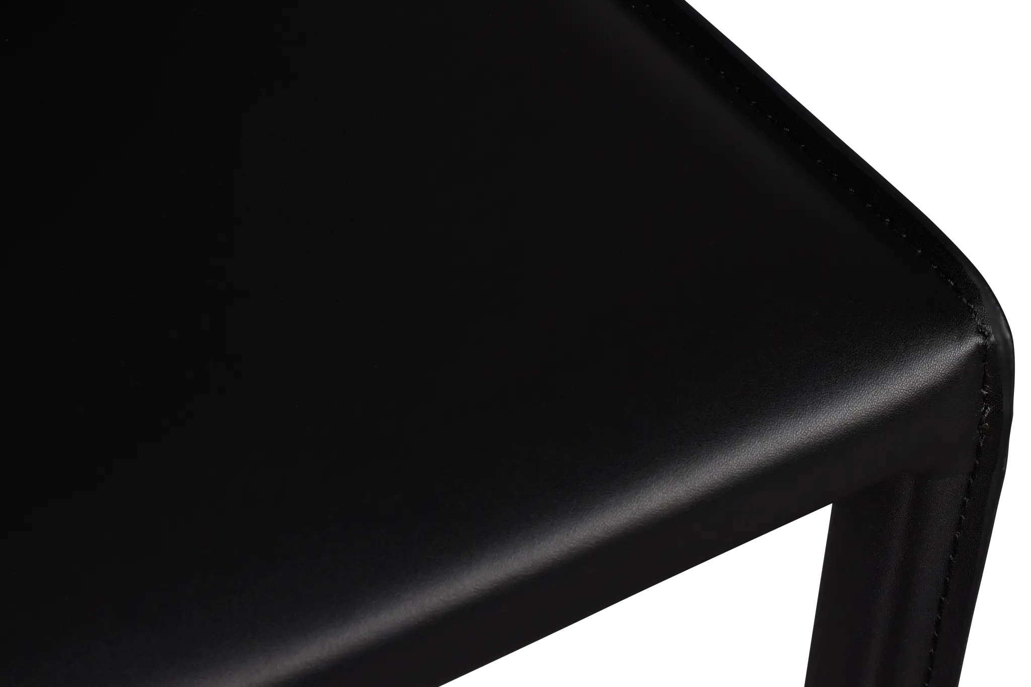 Lugo Black 30" Upholstered Barstool Lugo Black 30" Upholstered Barstool