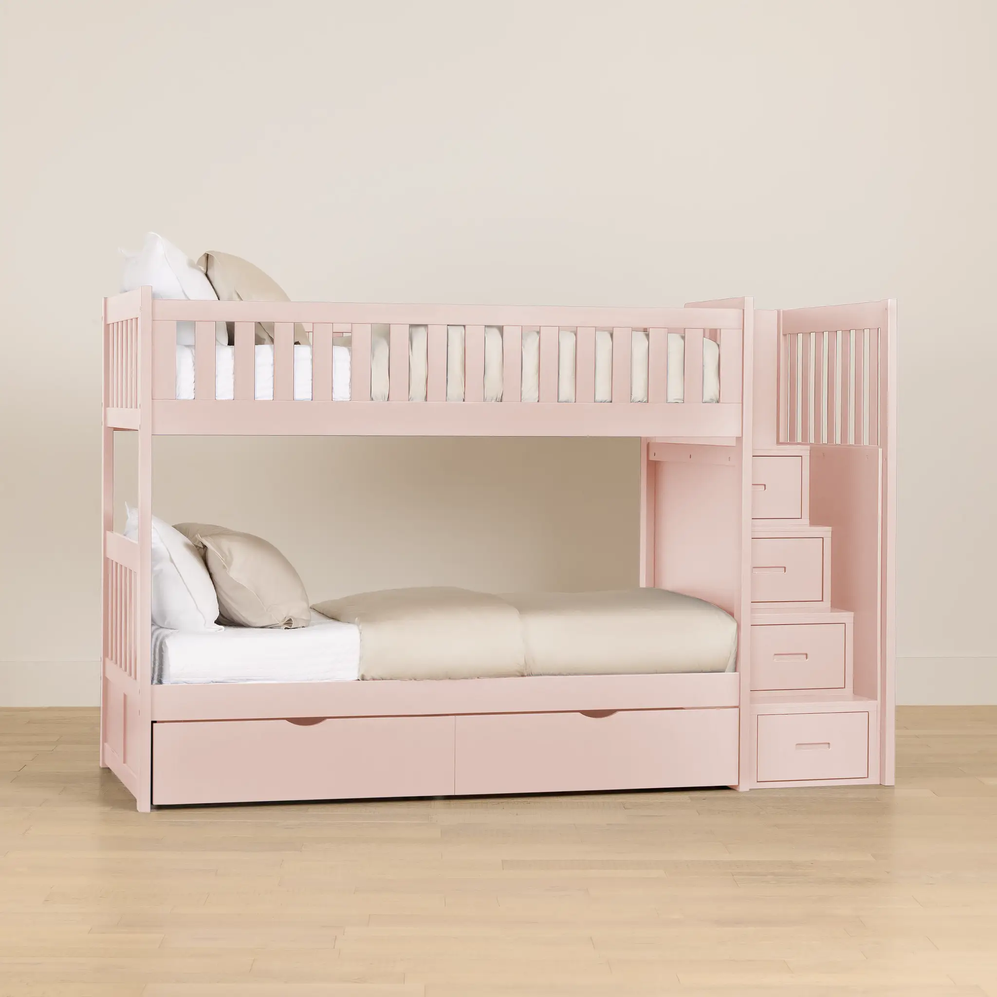 Charleston Pink Step Storage Bunk Bed Charleston Pink Step Storage Bunk Bed