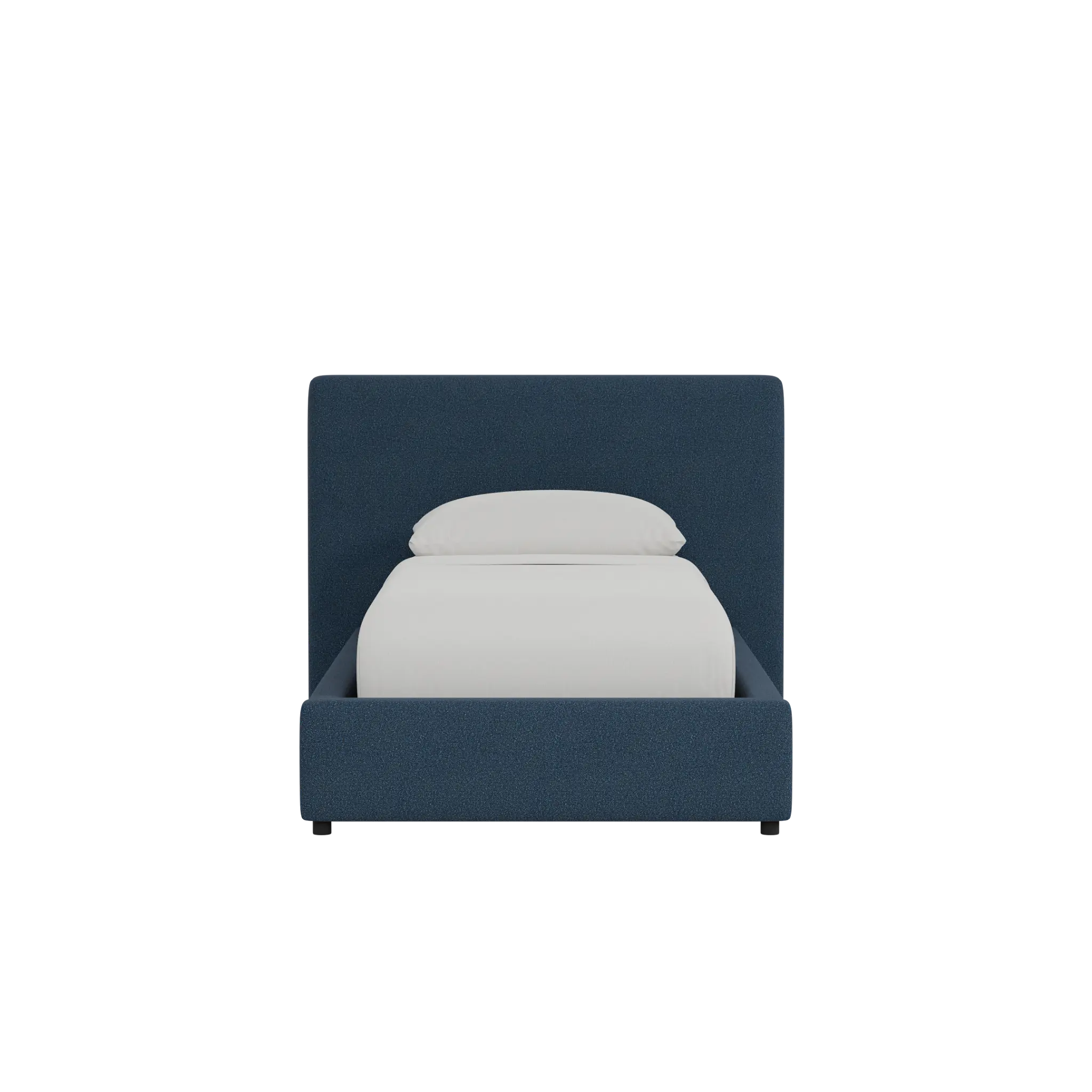 Grayton Elite Navy 44" Upholstered Platform Bed Grayton Elite Navy 44" Upholstered Platform Bed