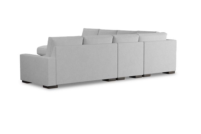 Edgewater Suave White Large Left Chaise Sectional