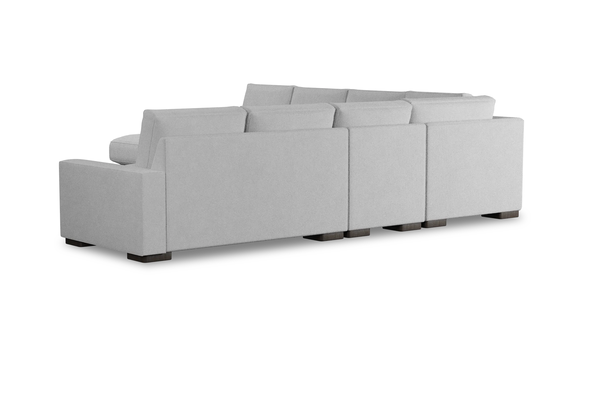 Edgewater Suave White Large Left Chaise Sectional