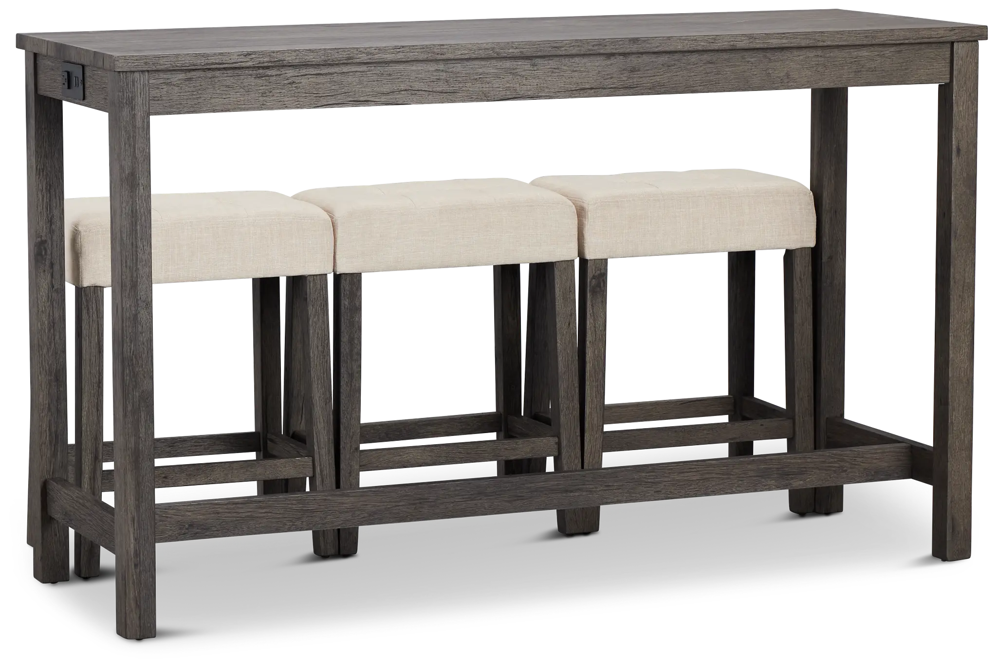 Robin Gray High Table & 3 Barstools Robin Gray High Table & 3 Barstools