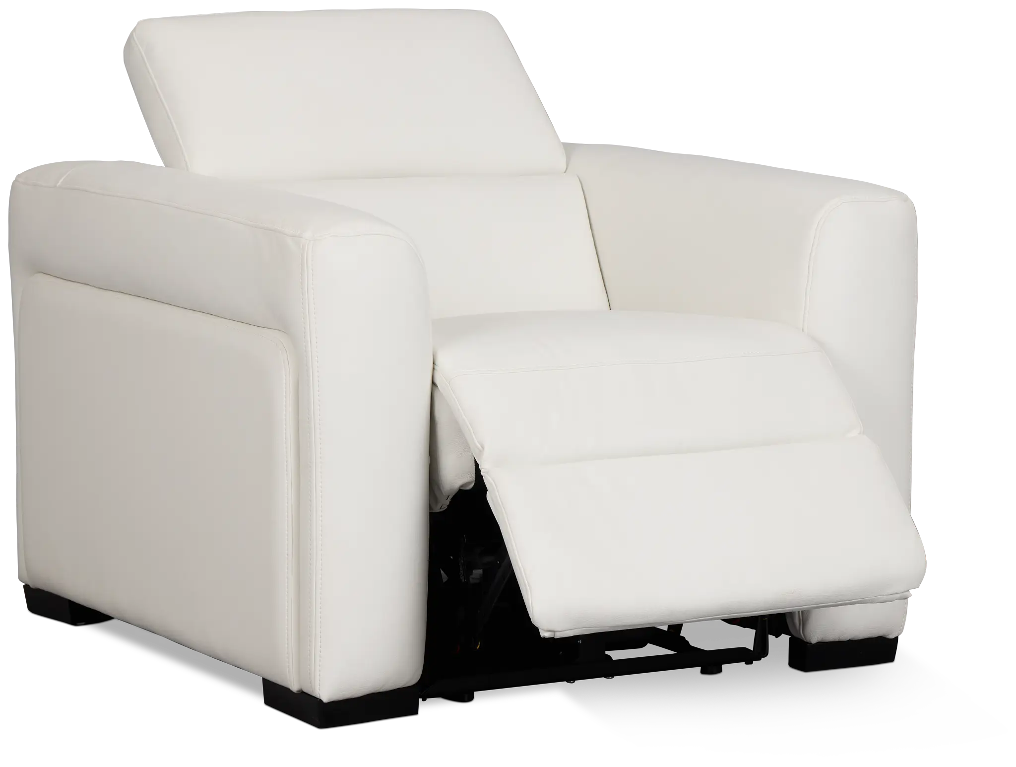 Melody White Micro Power Recliner Melody White Micro Power Recliner