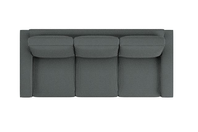 Edgewater Lucy Navy 96" Sofa W/ 3 Cushions