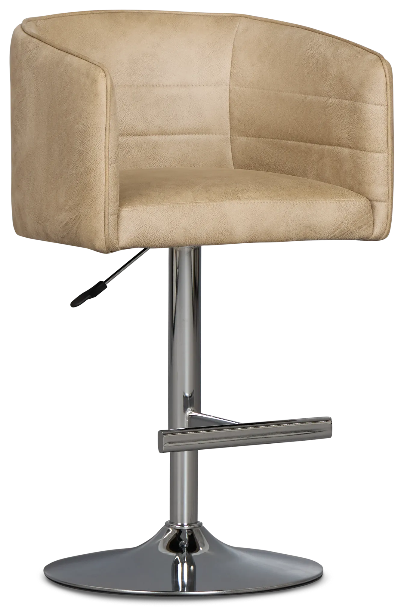 Ace Beige Uph Adjustable Barstool