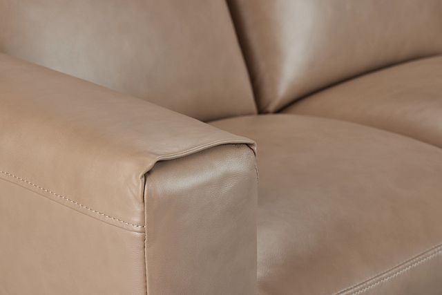 Lane Taupe Lthr/vinyl Sofa