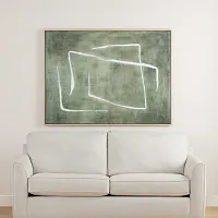 Auggie Green Framed Wall Art