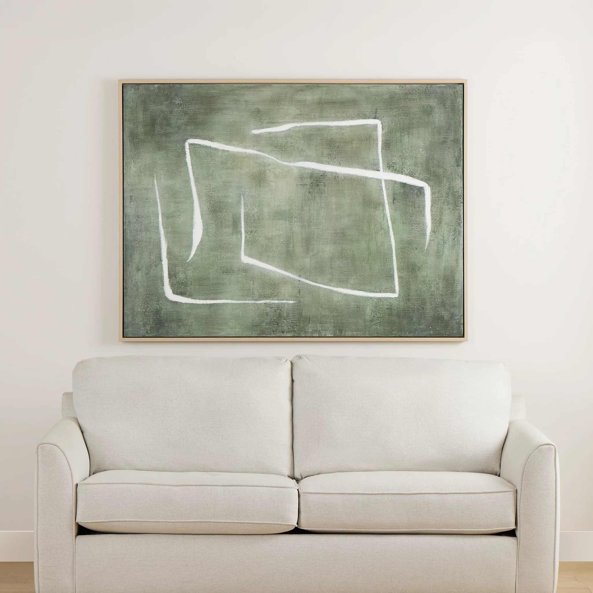 Auggie Green Framed Wall Art