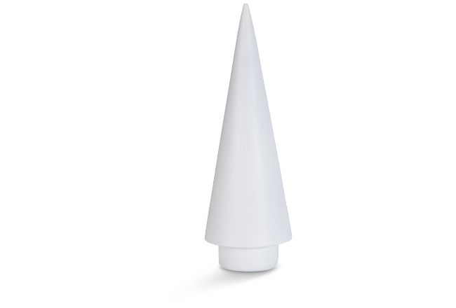 Totem White Large Tabletop Accessory