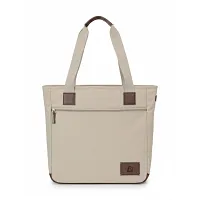 CITY HOME Beige Recycled Tote Bag