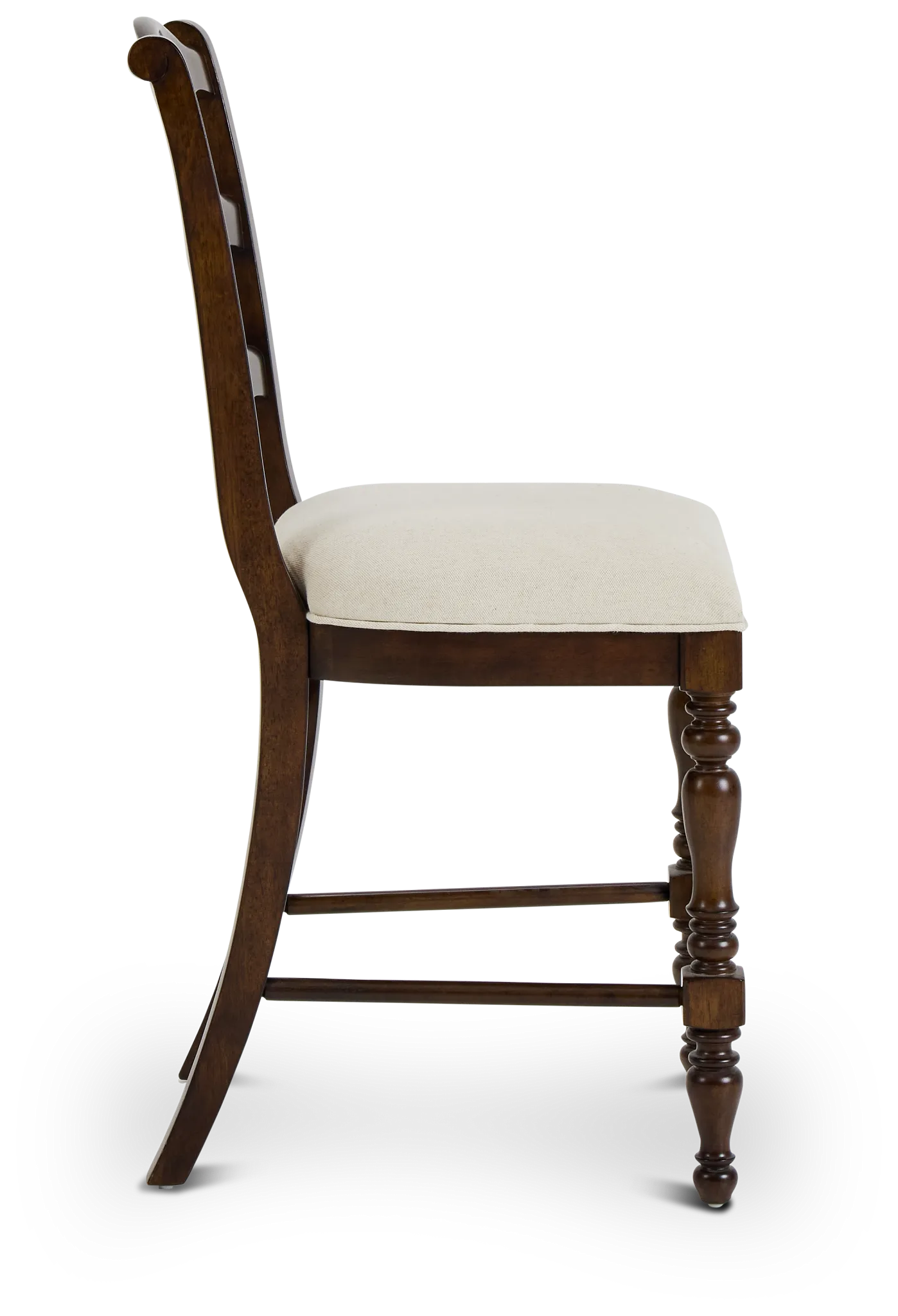 Savannah Dark Tone 24" Upholstered Barstool