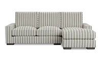 Edgewater Sea Lane Dark Gray Right Chaise Sectional
