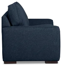Sinclair Dark Blue Fabric Cooling Memory Foam Sleeper