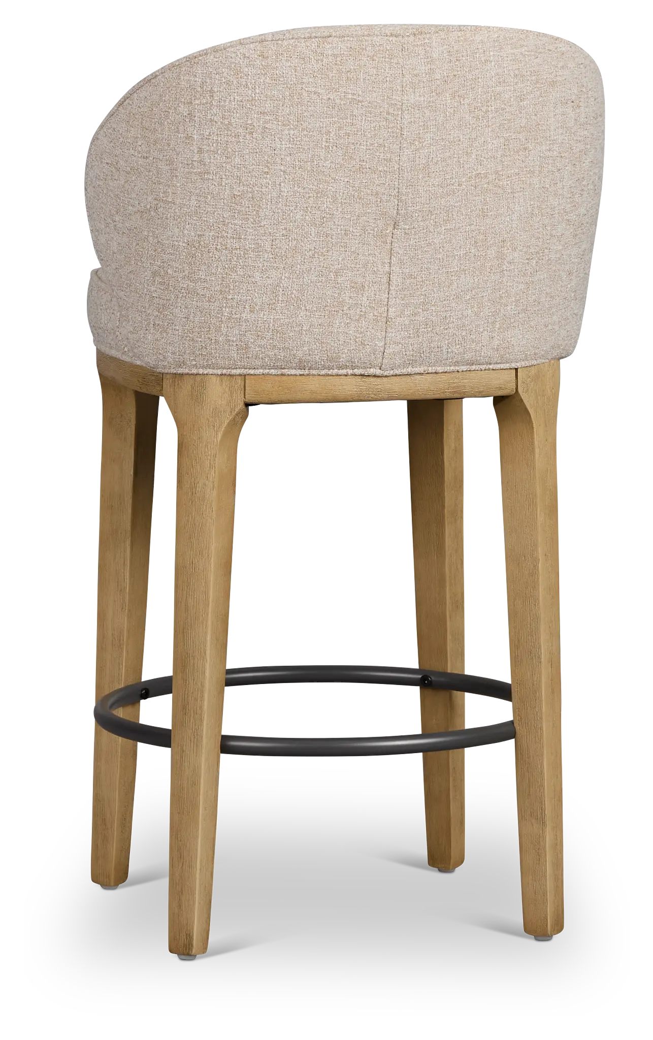 Libby Light Beige Fabric 24" Upholstered Barstool Libby Light Beige Fabric 24" Upholstered Barstool