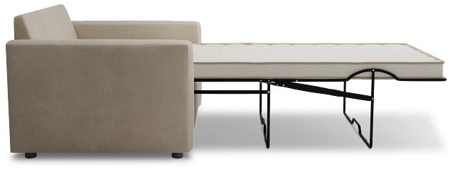 Siesta Peyton Beige Fabric Innerspring Sleeper