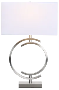 Circle Metal Table Lamp