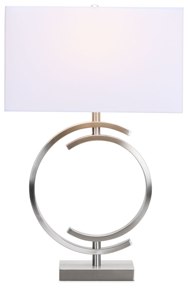 Circle Metal Table Lamp