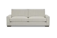 Edgewater Lucy Light Beige 96" Sofa W/ 2 Cushions
