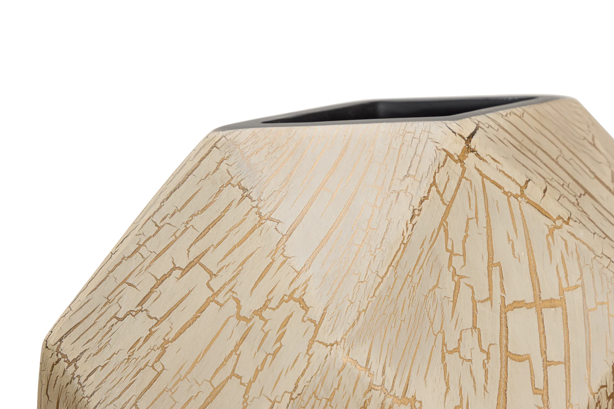 Bella White Round Vase