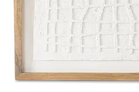 Monne Ivory Framed Wall Art
