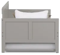 Charleston Gray Panel Trundle Bed