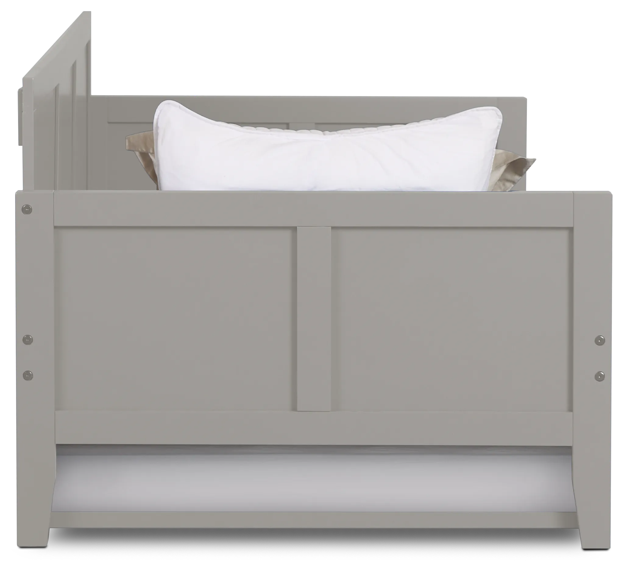 Charleston Gray Panel Trundle Bed
