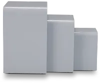 Zayden Gray Set Of 3 Nesting End Table