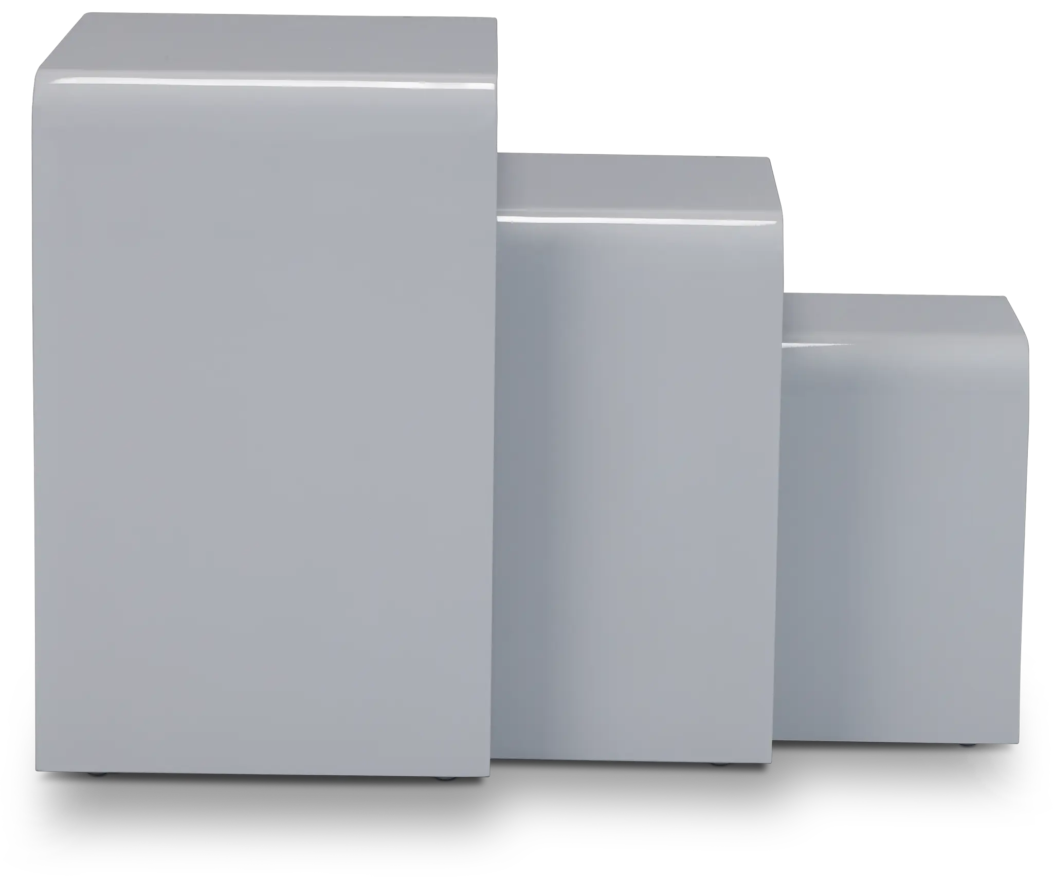 Zayden Gray Set Of 3 Nesting End Table Zayden Gray Set Of 3 Nesting End Table