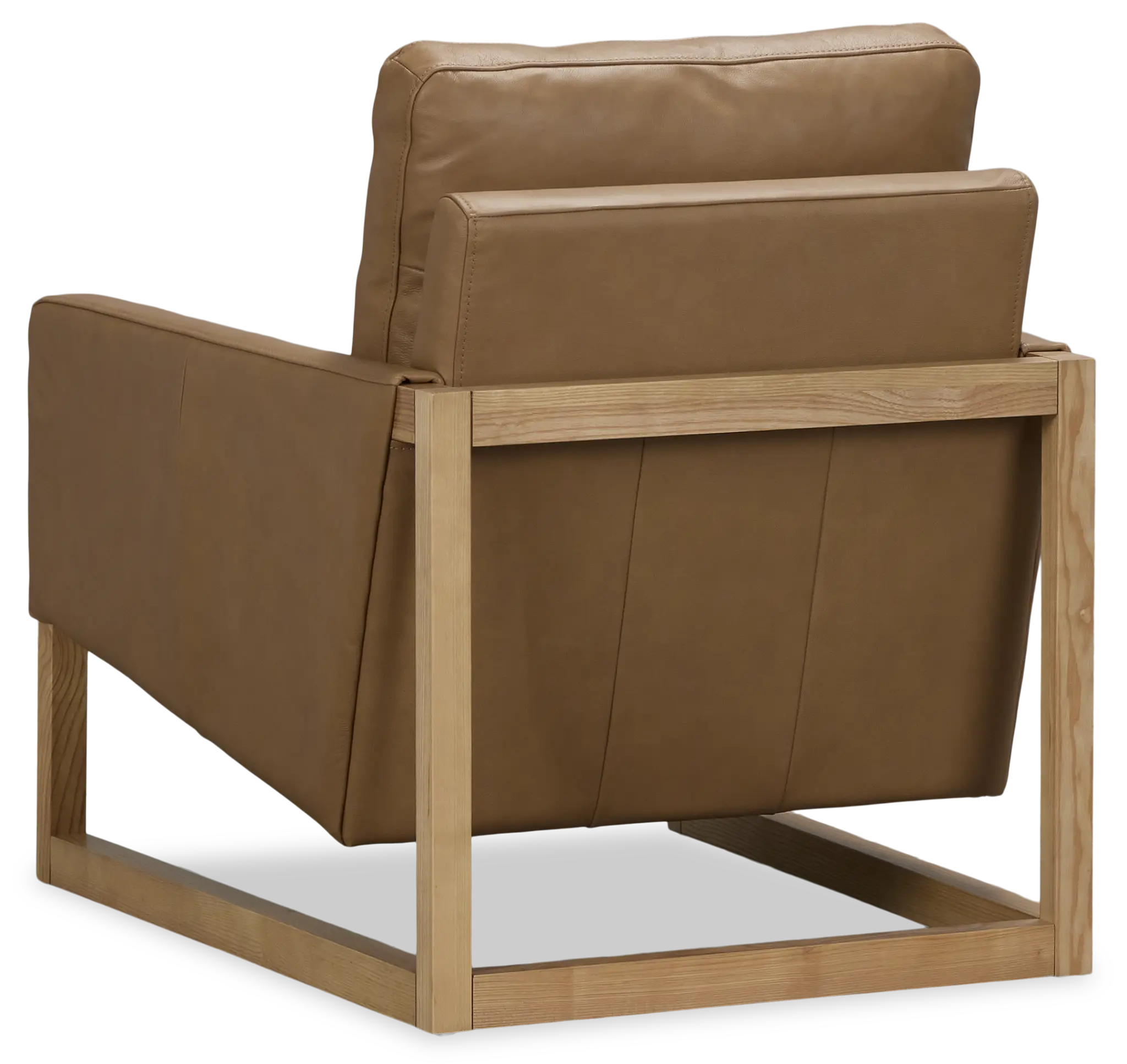 Phoebe Brown Leather Accent Chair Phoebe Brown Leather Accent Chair