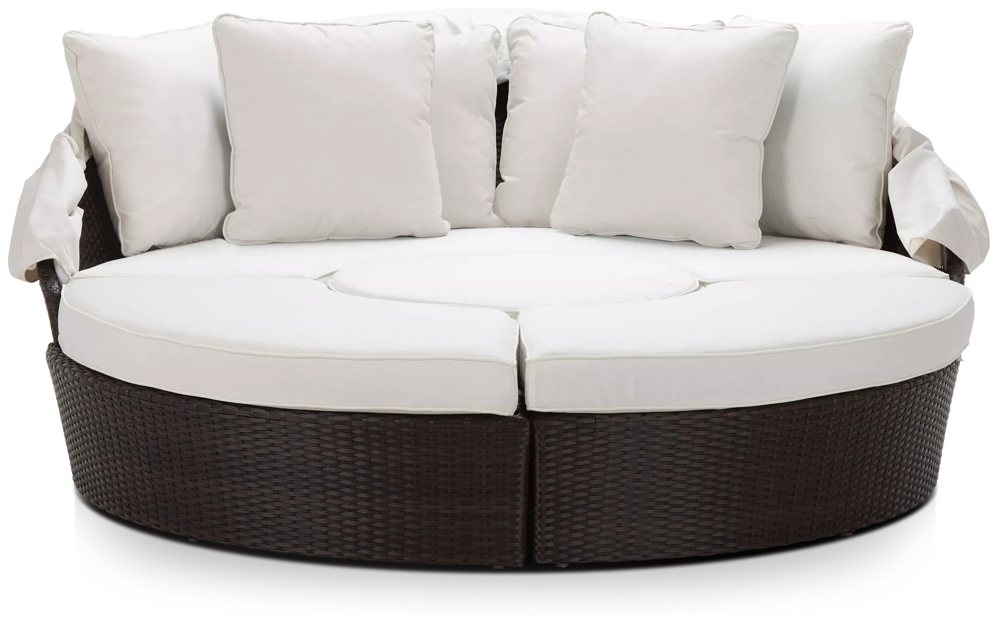 Fina White Canopy Daybed