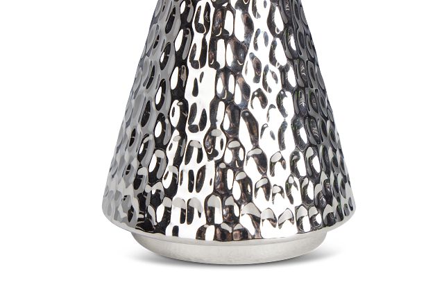 Shimmer Silver Small Tabletop Accessory